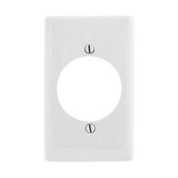 HUBBELL NPJ724W DRYER/RANGE RECPTACLE WALLPLATE